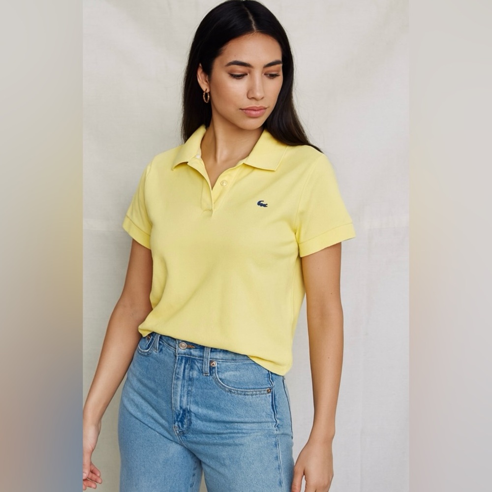 Lacoste Yellow Polo – Timeless Look, Lightly Loved